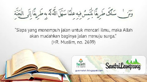 Bagaimana etika dalam menuntut Ilmu?