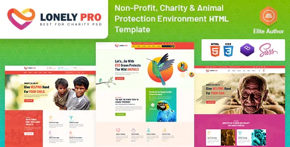 Best Charity and Animal Protection Environment Template