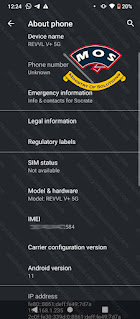 T-Mobile REVVL V+ 5G network unlock proof 3