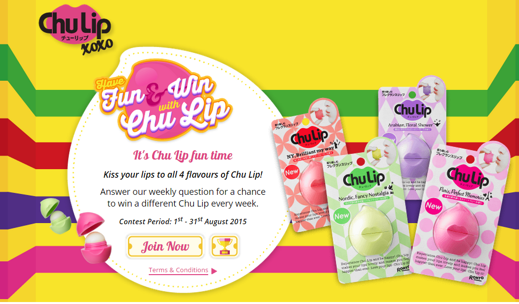 Jom Masuk Peraduan Malaysia: ChuLip Fun & Win