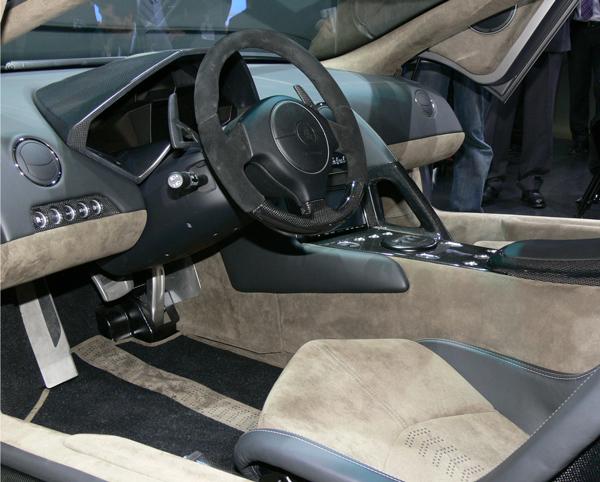 Lamborghini Reventon seat iew