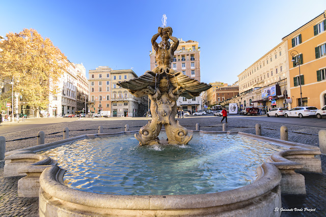 Fontana del Tritone - Roma, por El Guisante Verde Project