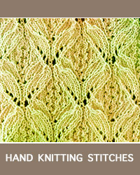 Lotus Blossom Lace Knitting Pattern 
