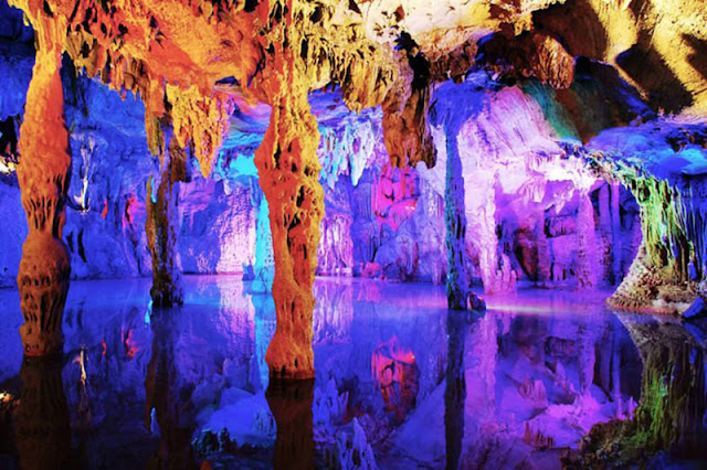 Reed Flute Cave in China