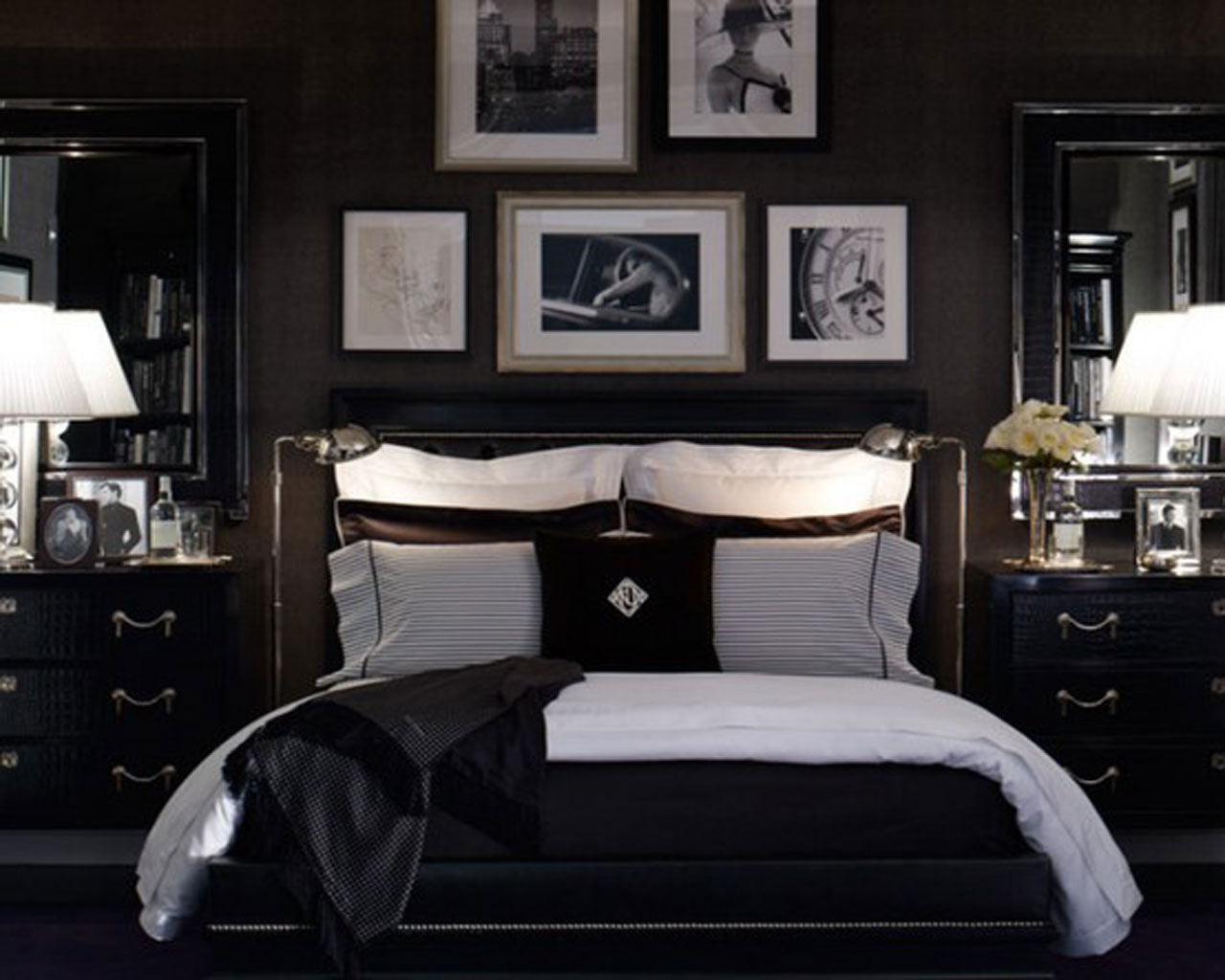 Black and Grey Bedroom Ideas