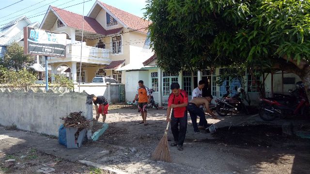 PWI Pariaman Isi Hari Peduli Sampah Nasional, Dengan Goro Bersama