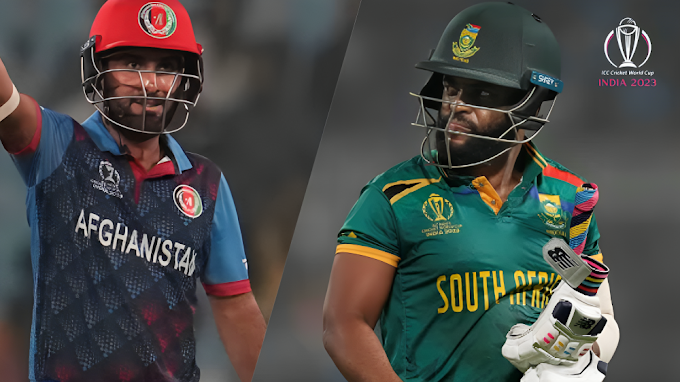 South Africa's Nerve-Wracking Run Chase: Afghanistan Triumphs in CWC23 Clash