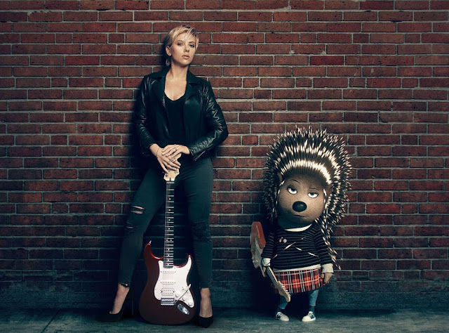 First Look at Scarlett Johansson With Her Porcupine Sing Character