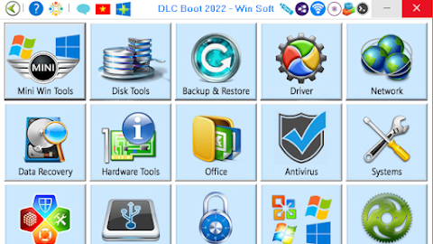 DLC Boot 2022 v4.1.220629 - Bộ công cụ tạo USB Boot đa năng