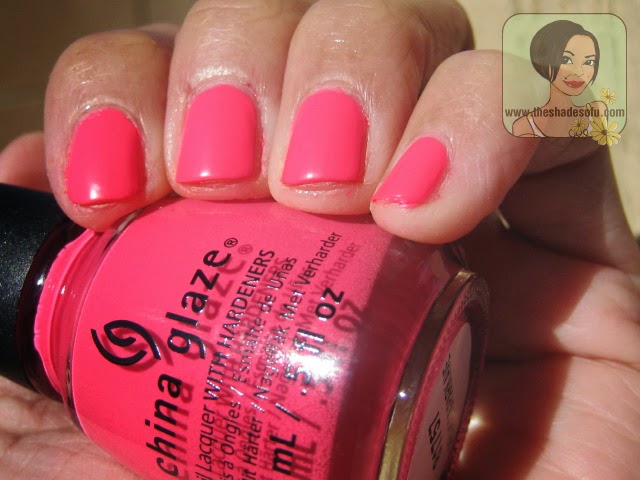 China Glaze Peonies and Park Ave.