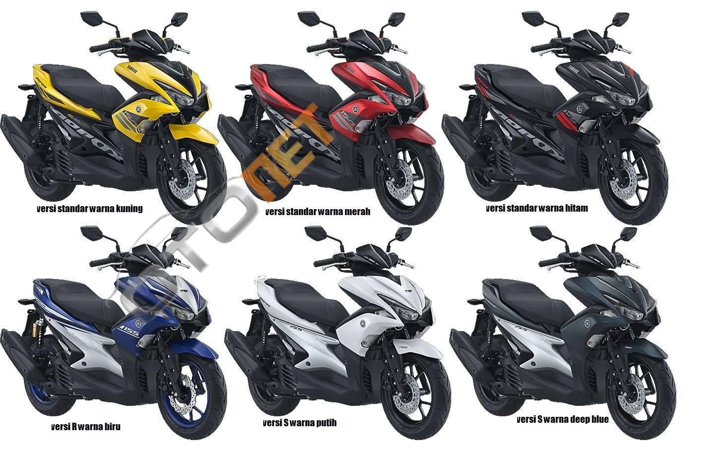 Daftar Harga SparePart Yamaha Aerox 155 Ori Terbaru Desember 2017