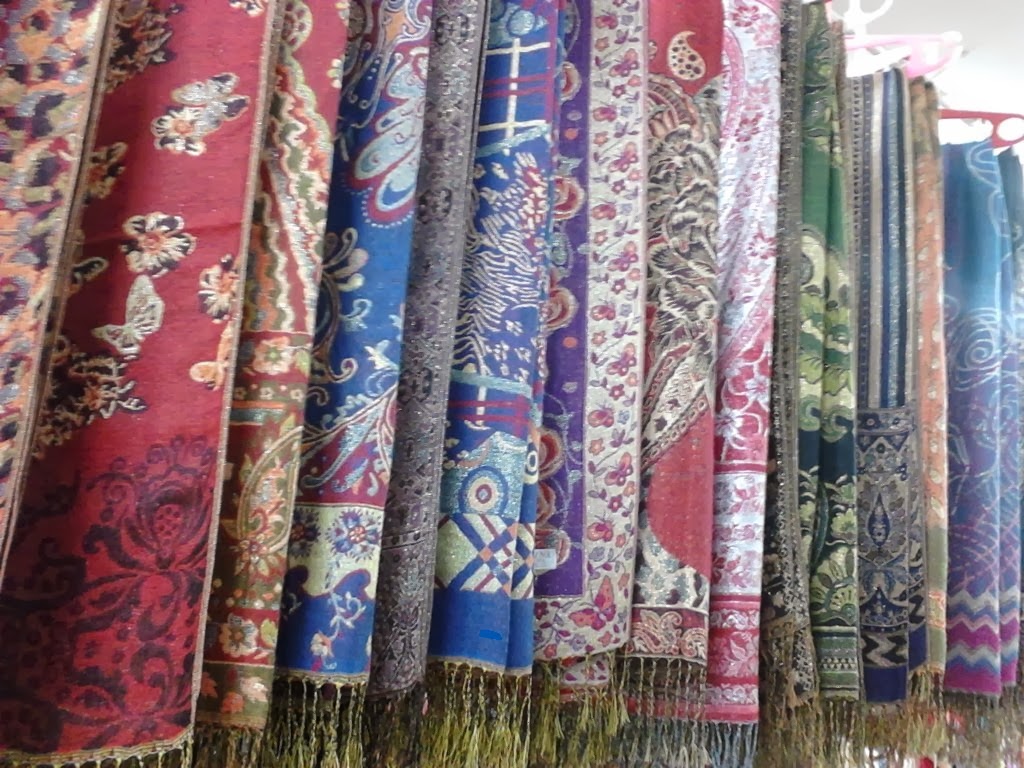 Pashmina Batik  Metalik Pashmina Kashmir Grosir  Selendang 