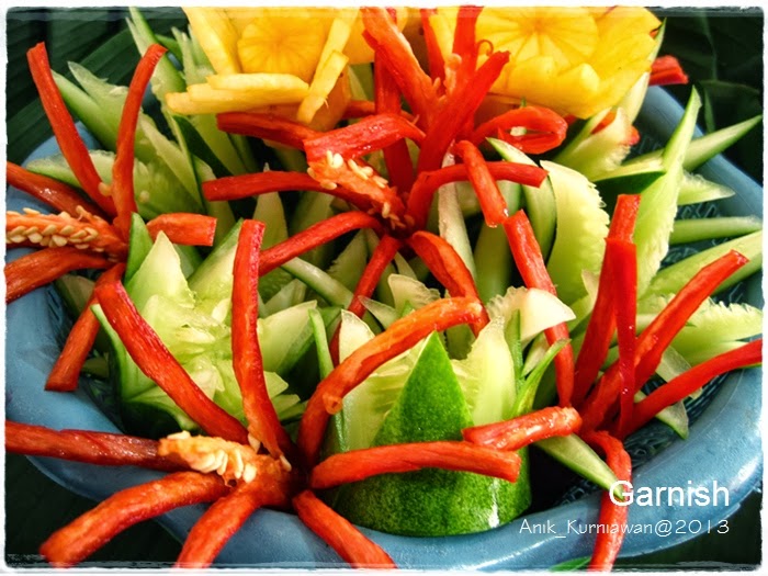 dapurmamasofi Sayuran Penghias Tumpeng