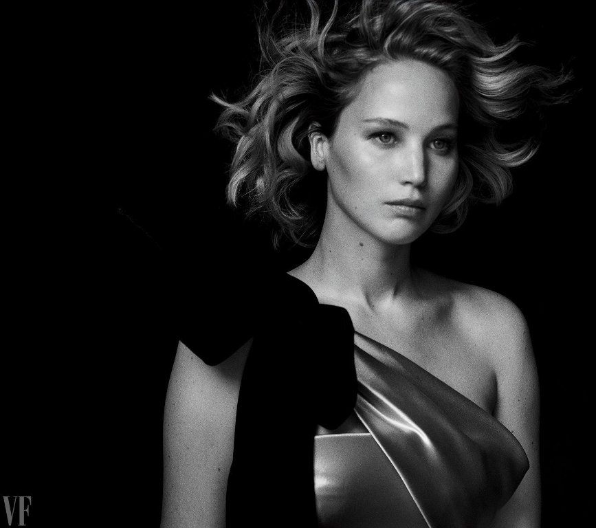 Jennifer Lawrence sexy model photoshoot Vanity Fair Magazine