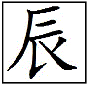 漢字「辰」の由来は？　えとの「辰」は元々、ハマグリなどの二 枚貝が足を出して動く形から来ています。　（毎日新聞 「毎日ことば」より）
