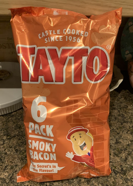 Tayto Smoky Bacon flavour crisps
