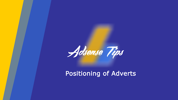 Positioning of Adverts