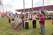 BUPATI MAJALENGKA BERSAMA SEKDA DAN KADISDIK  HADIRI ACARA PEMBUKAAN SAKA BAKTI HUSADA