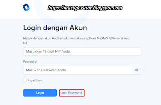 Cara Login Ke MySAPK BKN