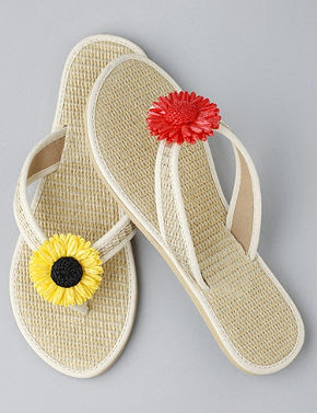 Strawflower Sandals