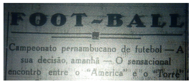 MEMÓRIAS ESMERALDINAS ESPECIAL: América 2x1 Torre em jan-1928. América, campeão 1927