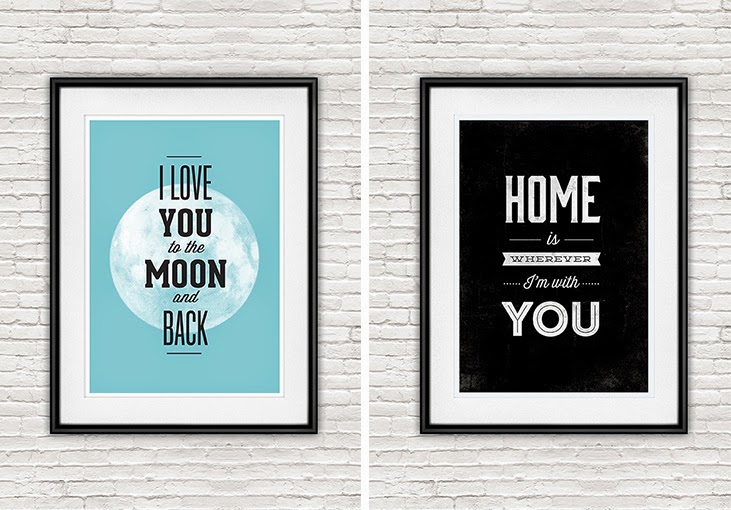 typography print etsy