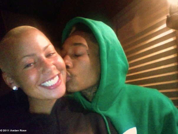 amber rose wiz khalifa engaged. tattoo wiz khalifa amber rose