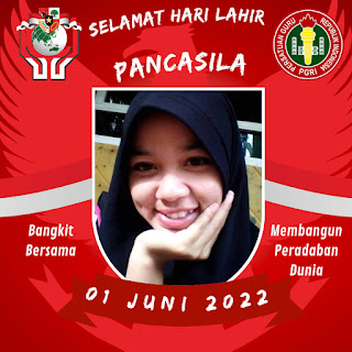 Twibbon Hari Lahir Pancasila Bersama PGRI 2022, Design Aestethic