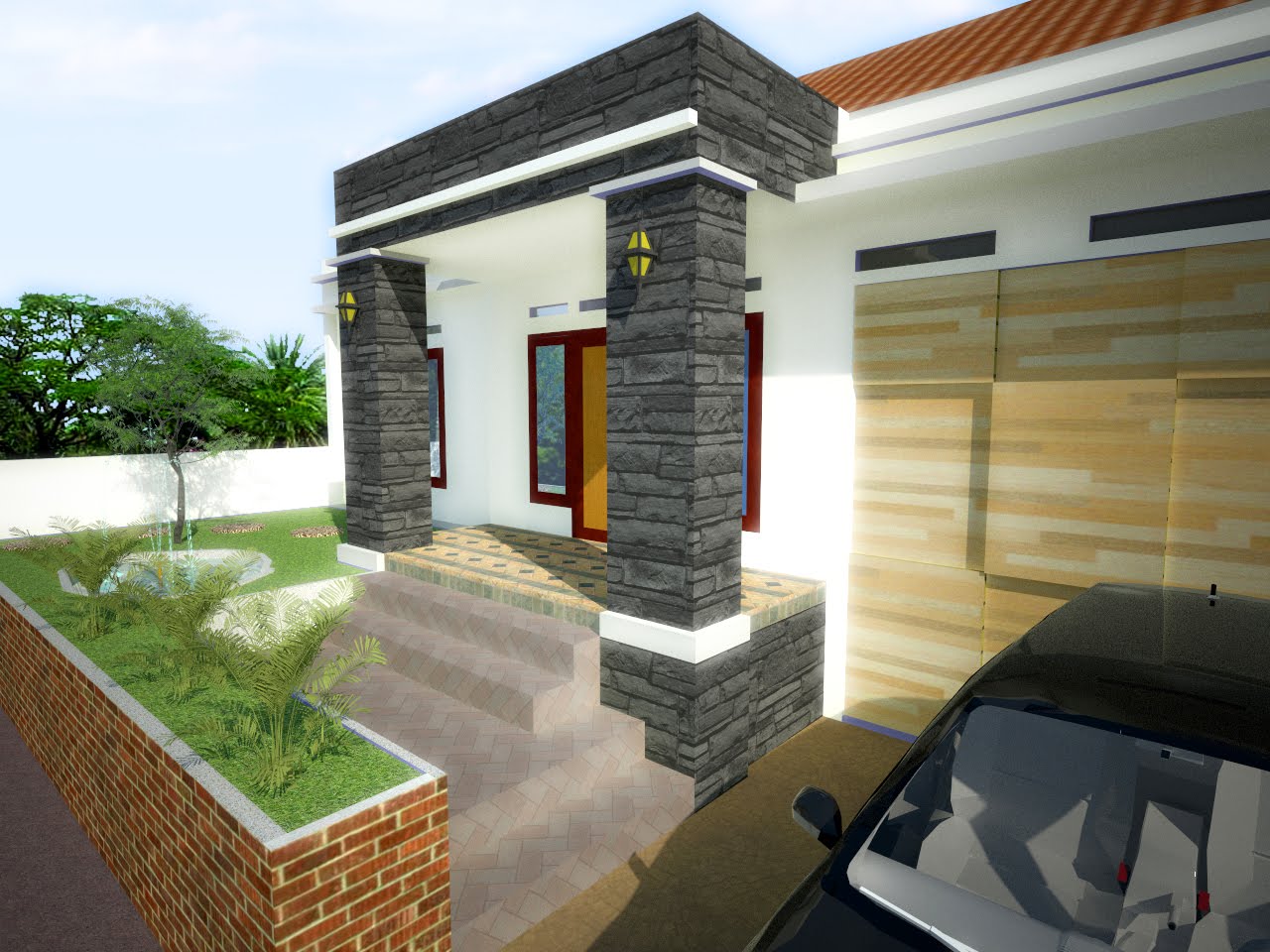 Hendita design Small House Design desain  rumah satu 