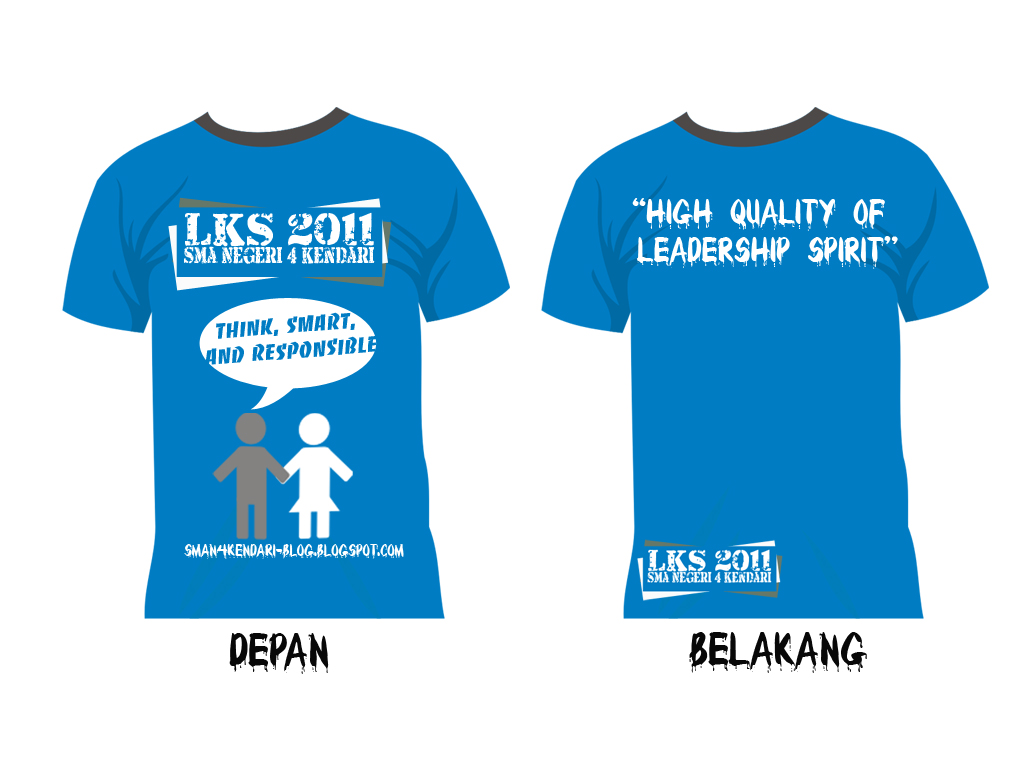 Desain Baliho, ID Card dan Baju LKS 2010/2011 ~ SMAN 4 