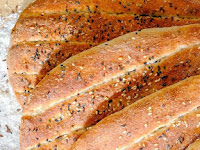 Healthy Persian Barbari Bread