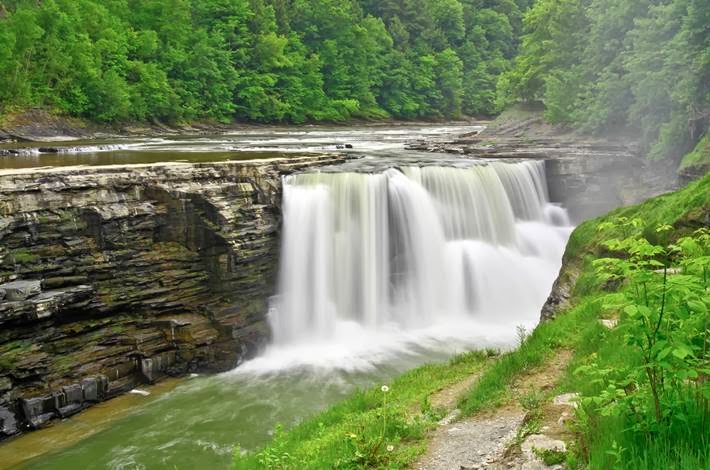 The Highest waterfall in New York | Letchworth State Park