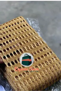 A typical Aso oke fabric