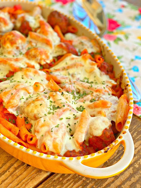 Baked Ziti with Meatballs