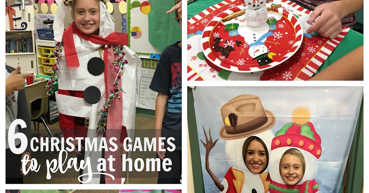 Crafty Texas Girls: 6 Christmas Games to Play at Home