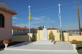 η προτομή του Παναγιώτη Συμεωνίδη στην Άρδασσα Εορδαίας
