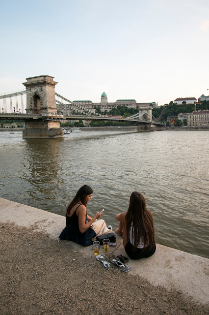 Vista lungo il Danubio-Budapest