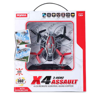 Spesifikasi Syma X4 Assault si Mini Drone - OmahDrone