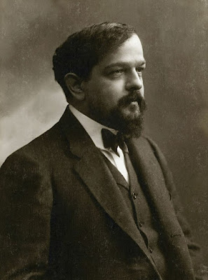 Retrato fotográfico de Claude Debussy