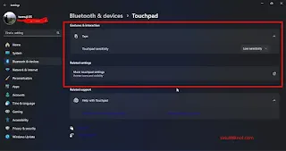 Fitur scroll 2 jari hanya mendukung pada laptop keluaran tahun 2018 atau di atasnya