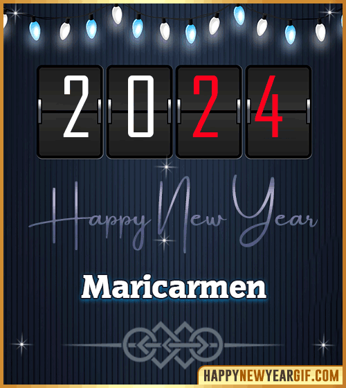 Happy New Year 2024 images for Maricarmen