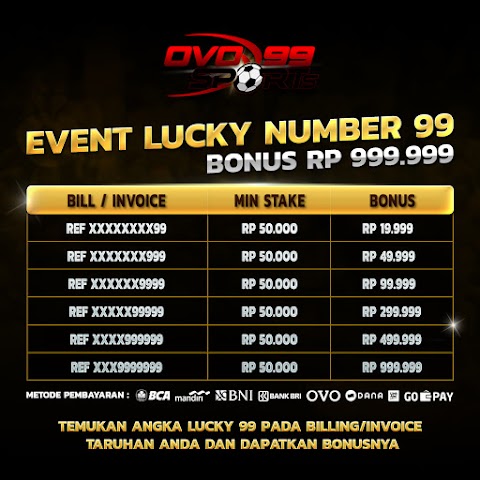 Event Lucky Number Ovo99sports