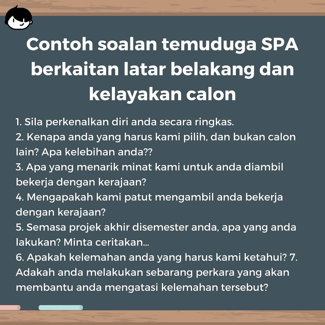Soalan Soalan Interview Spa - Terengganu n