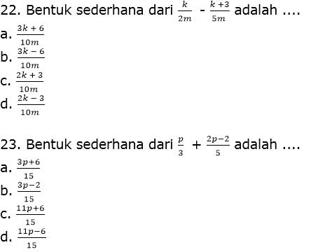 Ketahui Soal Pembagian Aljabar Smp Kelas 7, Paling Heboh!