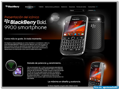 RIM presume sobre su BOLD 9900