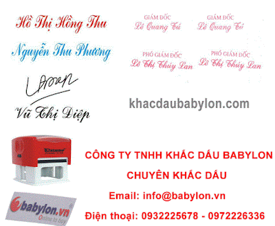 Khắc dấu Babylon