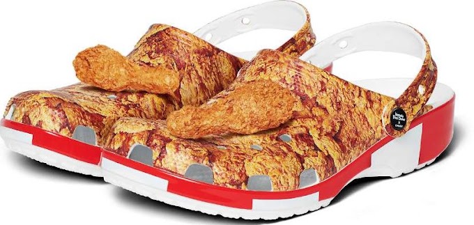 รองเท้า KFC Crocs กินไม่ได้แต่เท่ 