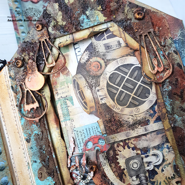 @nastyalena #ножиmimicut #mixedmedia #scrapbooking