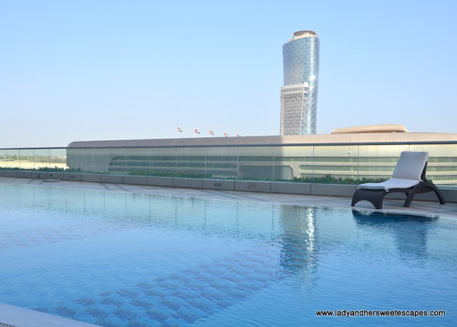 pool at Capital Centre Arjaan by Rotana