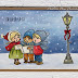 Card with Art Impressions Christmas Wonder stamp set